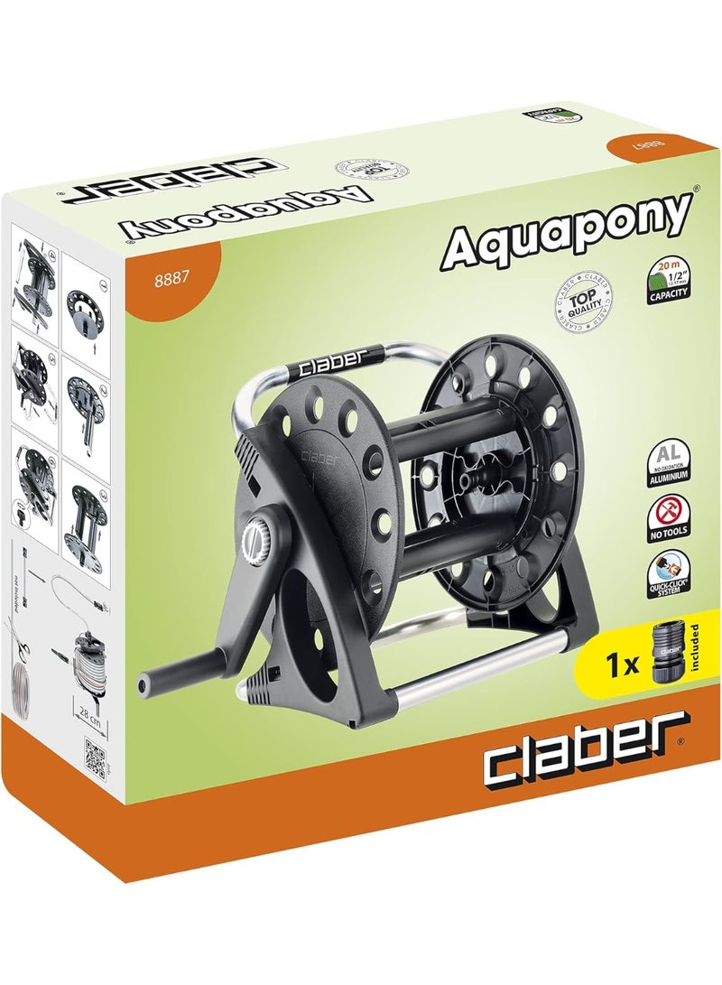 Claber Aqua Pony Hose Reel - Image 3