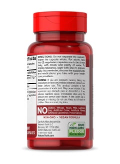 Nature's Truth Apple Cider Vinegar Capsules 1200 Mg 60 Veggie Pills Extra Strength Vegan Nongmo And Gluten Free Supplement  - Image 2