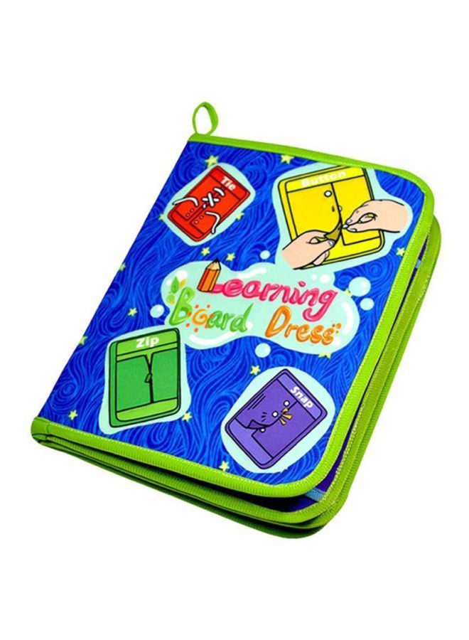 NIBEMINENT Dressing Learning Board Educational Prop Toy  - Image 1