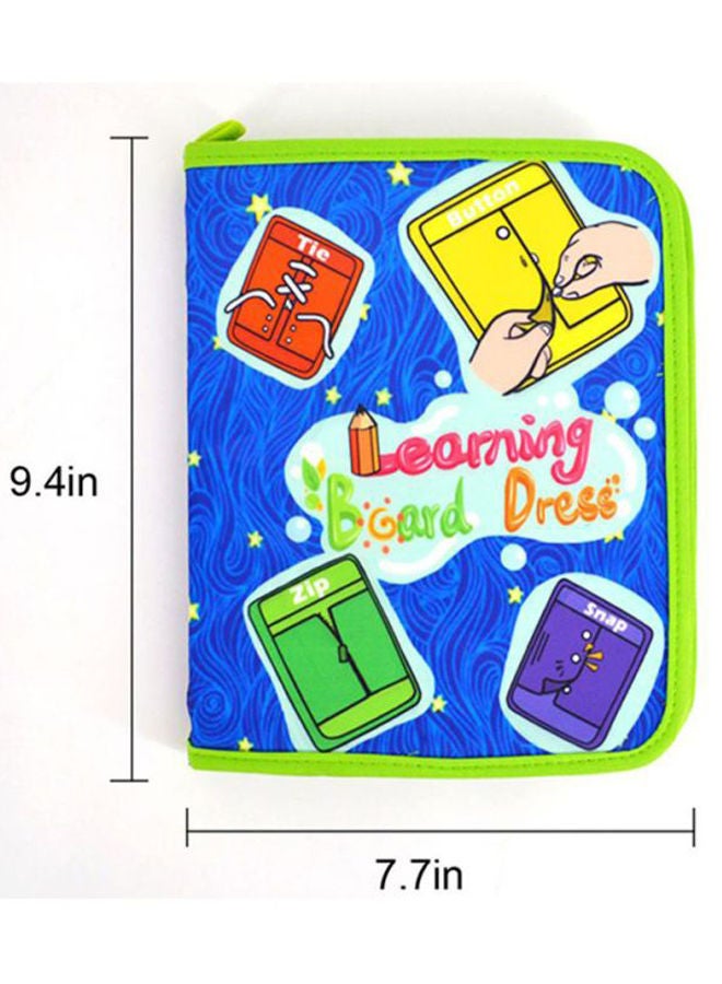 NIBEMINENT Dressing Learning Board Educational Prop Toy  - Image 3