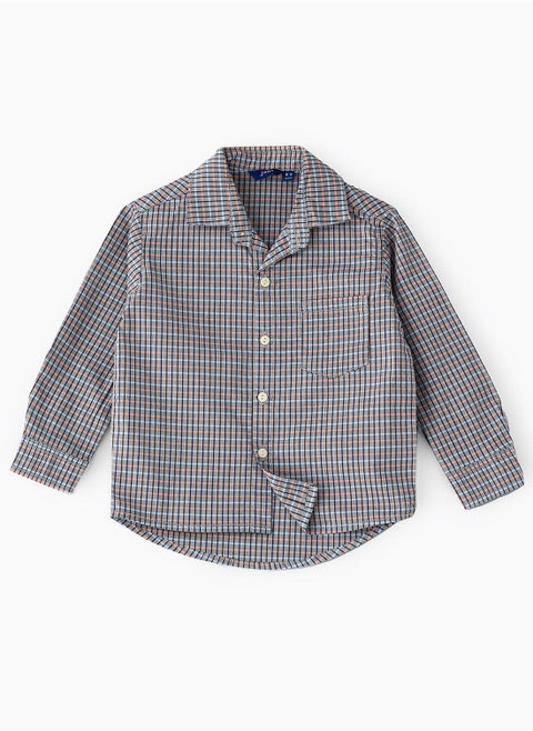 Woven checks shirt