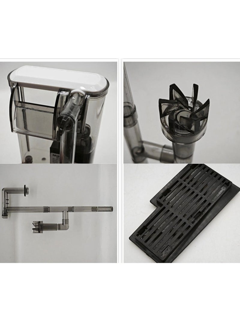 Generic Waterfall Filter with 3.5W Skimmer for Small Aquariums – Efficient Water Filtration and Cleanliness  - Image 3