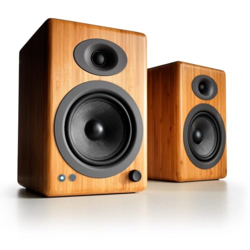 Audioengine A5 Powered Studio Playback Monitors and Bookshelf Speakers - Premium 150W Stereo Speakers for Music, Gaming, Turntables, Home Theater Systems - Image 3