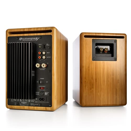 Audioengine A5 Powered Studio Playback Monitors and Bookshelf Speakers - Premium 150W Stereo Speakers for Music, Gaming, Turntables, Home Theater Systems - Image 2
