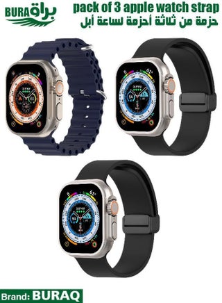 Apple Watch Band Strap For Apple Watch Ultra 2/Ultra 49mm, Series 10 46mm, 9/8/7 45mm, SE2/SE/6/5/4 44mm, 3/2/1 42mm - pzsku/Z046867B937BFF4846E26Z/45/_/1733884854/fa5dcccf-ad65-408c-92ec-ff4afdf69919