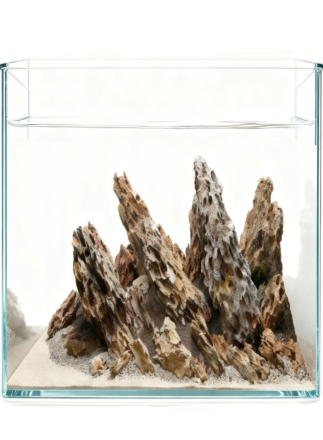 TankMatDecor Aquarium Rocks Dragon Stone Natural Hardscape Stone for DIY Aquariums, Fish Tanks, Bonsai, Terrariums, Paludarium Amphibian Enclosures (10Lb (3-8 inch), Dragon Stone) - Image 1