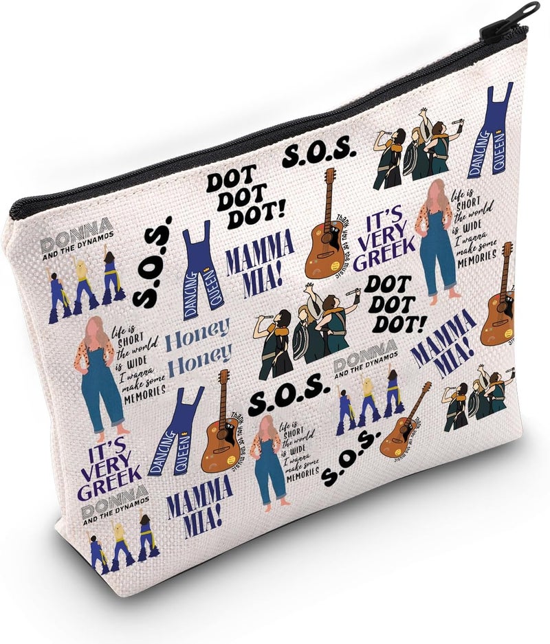 Mamma Cosmetic Bag Mamma Musical Fans Gift Mamma Musical Theatre Gift Mamma Merch