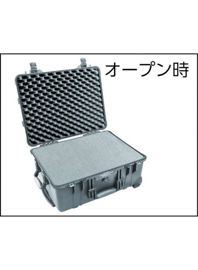 Pelican 1610 حالة بدون رغوة (أسود) - Image 2