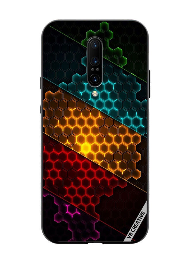 VR CREATIVE Protective Case Cover For OnePlus 7 Pro Design Multicolour - Image 1