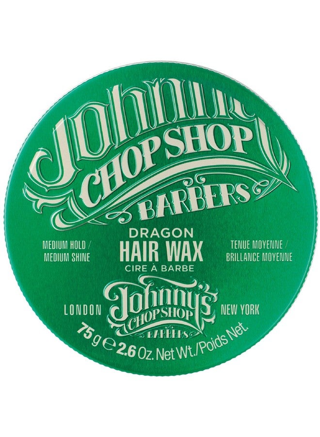 Johnny's Chop Shop Men's Hair Dragon Wax Medium Hold, Medium Nautral Shine, Non Greasy 2.6 oz (Pack of 1) - Image 1