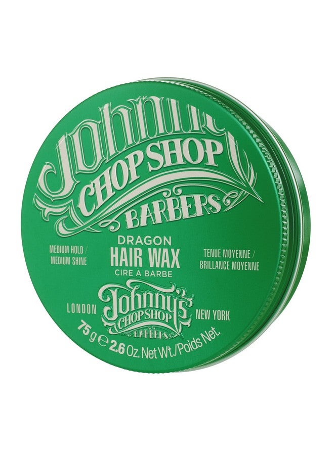 Johnny's Chop Shop Men's Hair Dragon Wax Medium Hold, Medium Nautral Shine, Non Greasy 2.6 oz (Pack of 1) - Image 3