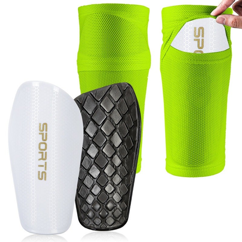 Shin Guards with Sleeves for Adults and Kids, Soccer Leg Protection Pads for Outdoor Sports