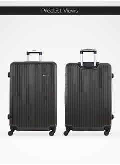 PARAJOHN Alpha Cabin Size ABS Hardside Spinner Luggage Trolley 20 Inch Dark Grey  - Image 2