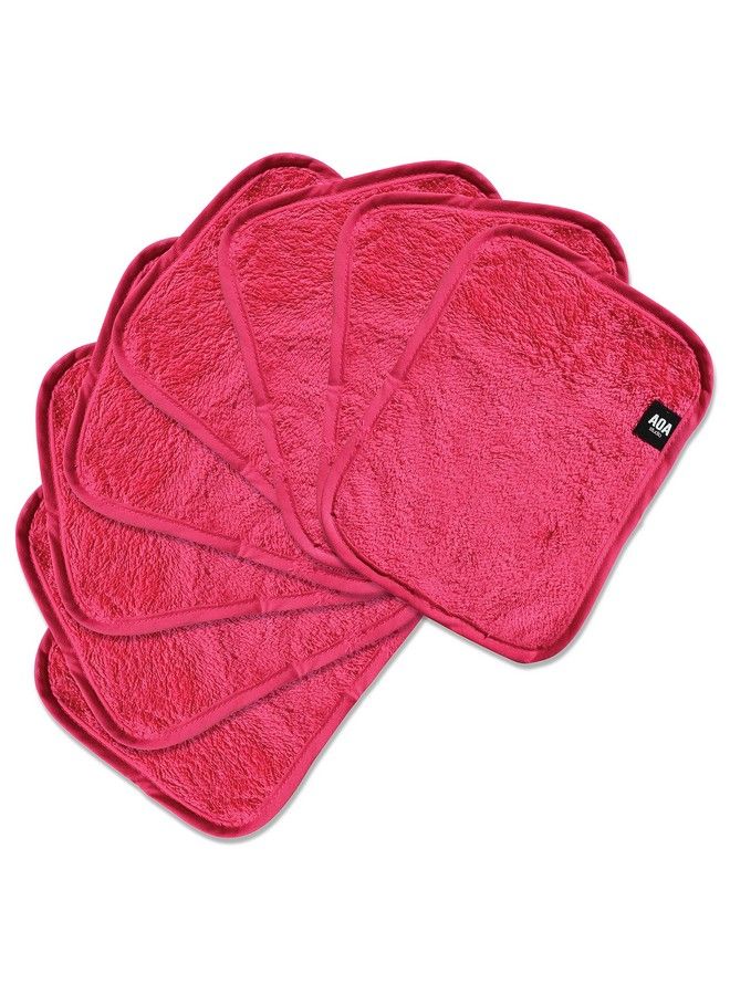 AOA STUDIO Microfiber Face Cloth Makeup Erase Remover Face Towels Reusable Microfiber Cleansing Towel Remove Makeup With Water7.8" X 6.2" All Skin Type And Even Sensitive Skin (8 Packs)  - Image 2