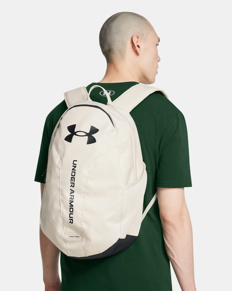 UNDER ARMOUR White Hustle Lite Backpack  | Best Price UAE