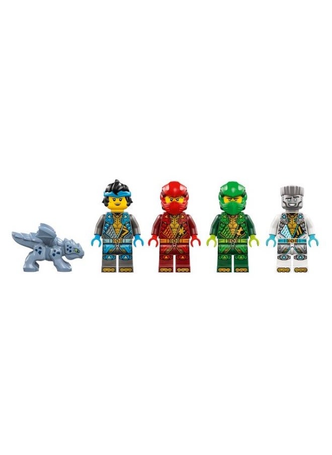 LEGO LEGO Ninjago Ninja Spinjitzu Temple Building Toy Set 71831  - Image 4