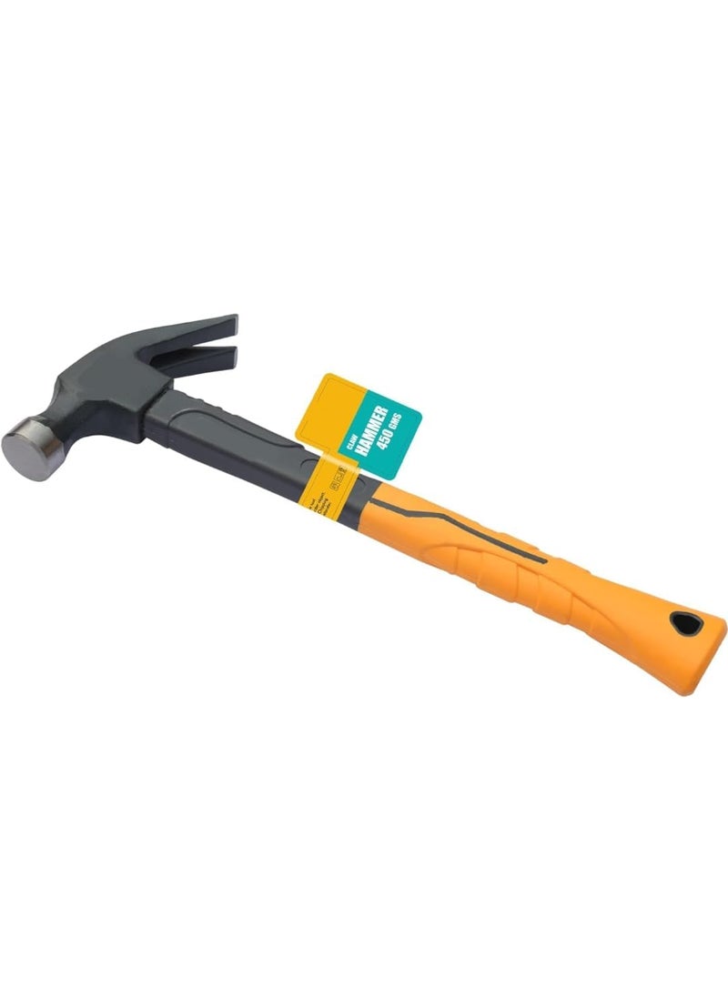 Generic PERFECT TECH High Carbon Steel Claw Hammer 250 Gram Head With Indestructible Fiberglass Handle 225 GMS 11 275 MM  - Image 5