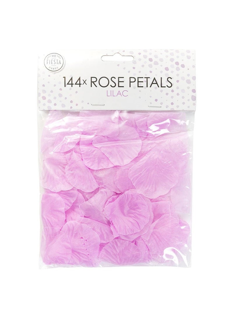 Globos Rose Petal Confetti Light Purple Synthetic 144-Pack - Image 1