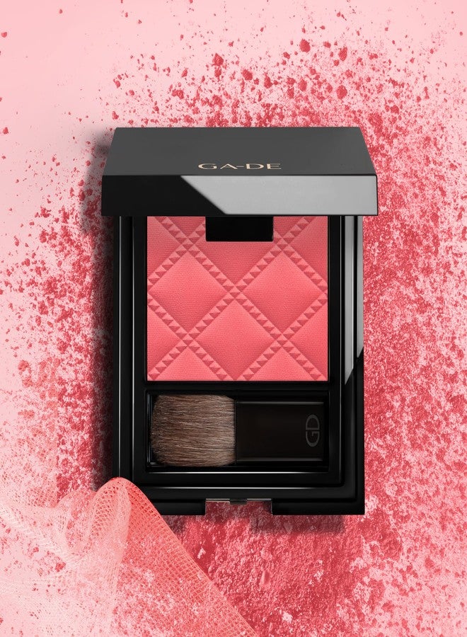 جي أيه-دي إي بودرة أحمر الخدود GA-DE Idyllic Soft Satin، رقم 47 - بودرة مكياج للخدود - لون حريري، قوام قابل للتكثيف، مظهر من خفيف إلى متورد بشكل لافت - 0.28 أونصة - Image 2