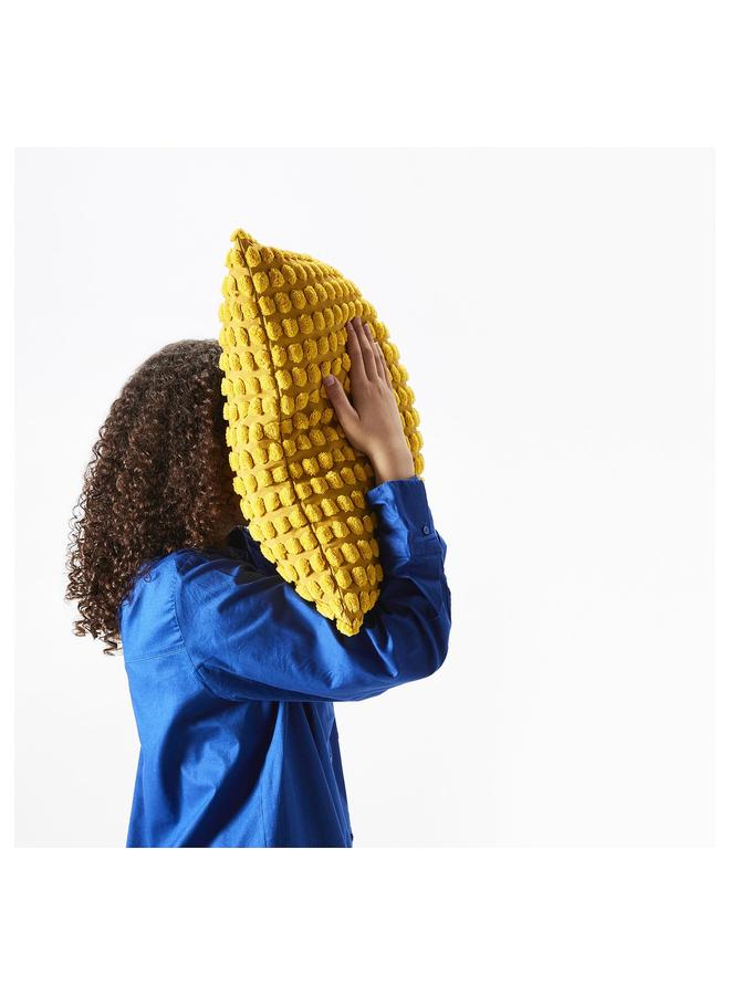 إيروريكس غطاء وسادة، برتقالي فاتح، 50×50 سم - Image 5