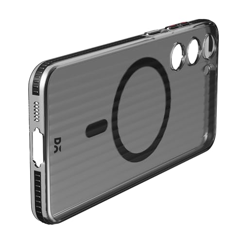 DailyObjects Beam 2.0 Magnetic Case Cover Compatible with Samsung Galaxy S23 Plus | Wireless Charging Slim Back Cover | 2 Layer Edge Protection & Shockproof - Black - Image 4