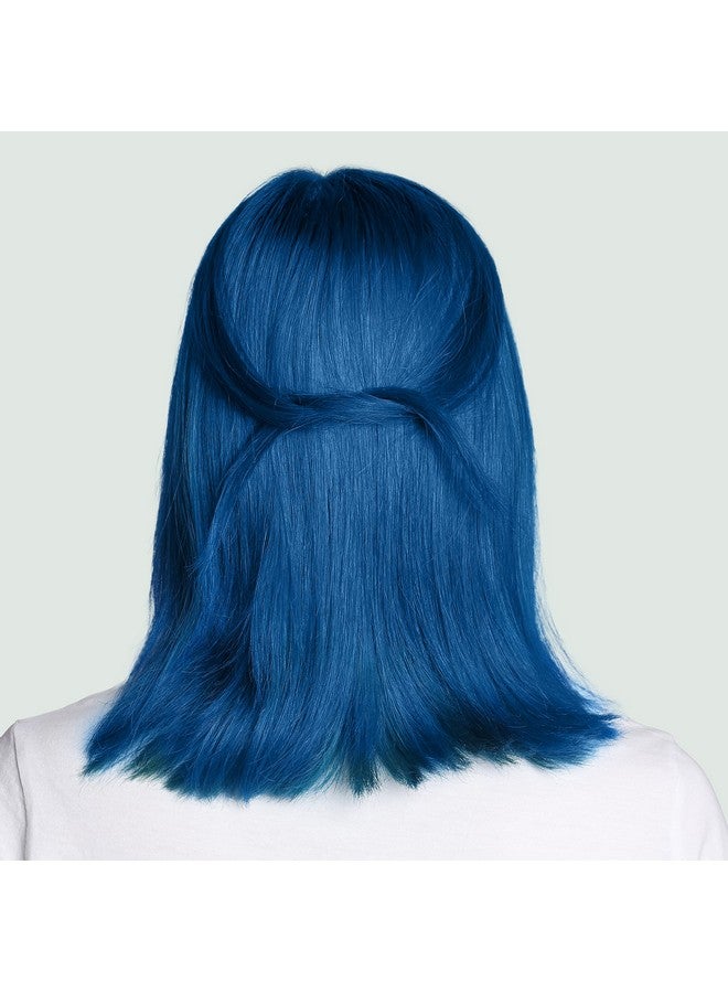 SPLAT Naturals Semi-Permanent Hair Color, Navy Blue, 6 Fl. Oz., 95% Natural Hair Dye Formula Lasts Up To 30 Washes, Vegan & Cruelty-Free Semi Permanent Hair Color