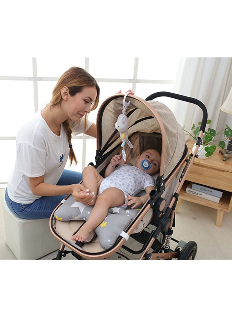 Loquat Baby Multi-Functional Dental Glue Pendant Plush Movement Vocal Music Toys Grey  - Image 3