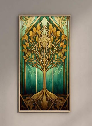 Green Gold Art Deco Poster, 1920 Home Decor, Art Deco Print Vintage, Art Deco Tree Print, Leafy Wall Art, Unframed A4 A3 A2 A1 US Sizes - pzsku/Z0469A08D998ACE9A82C2Z/45/_/1716719119/5fdb47f4-131f-4a63-9abe-ad441ae1e45b