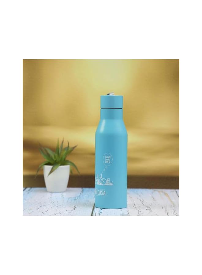 Zaboon Bottle Stainless Steel Double Wall Insulation Dc2162 | Keeps Drink Hot Or Cold For Hours | Portable & Leakresistant | 720Ml Thermos For Cold & Hot Beverages - Image 3