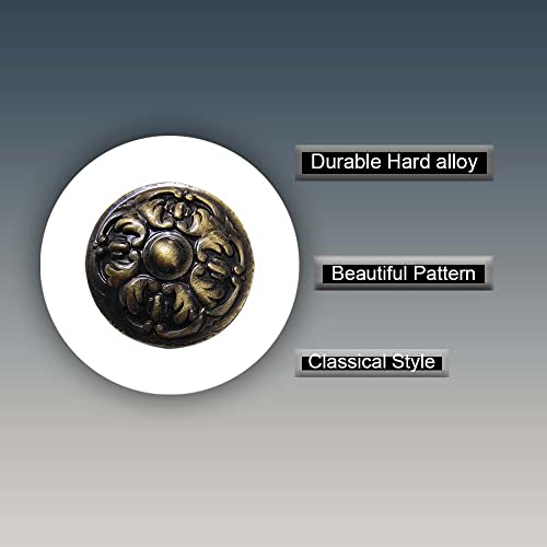 VOLO® Antique Brass Cabinet Knob/Drawer Knob/Knobs for Home and Office/Pull Handle (Jn-125)(Pack of 2 Pcs) - Image 3