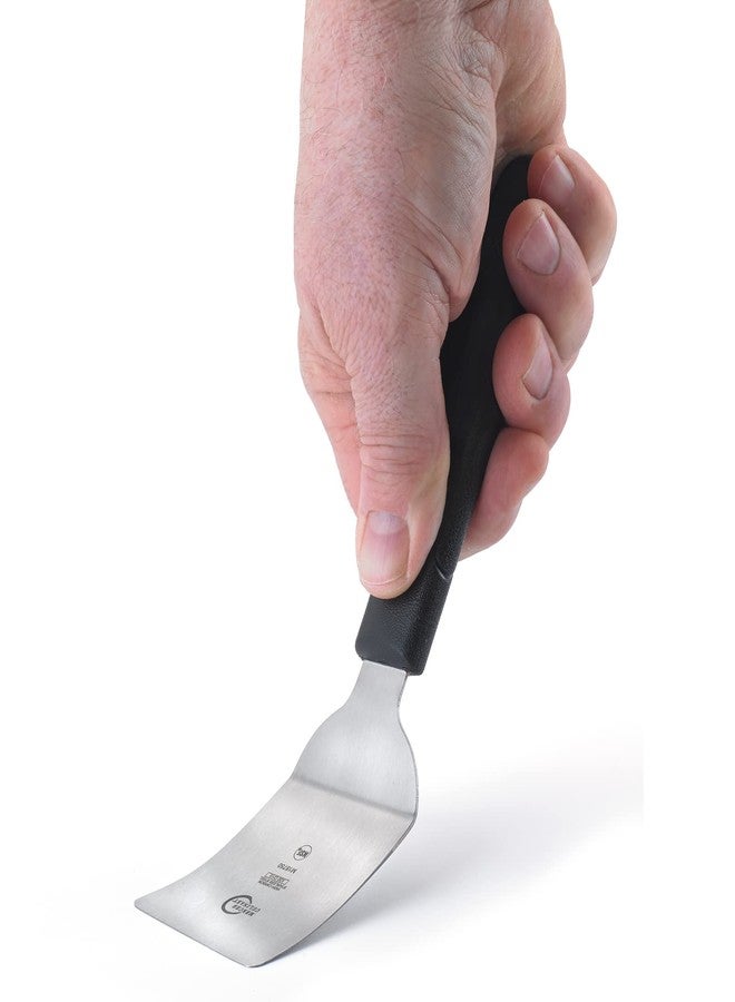 Mercer Culinary Millennia Mini Turner/Spatula, 2.5 Inch x 2.5 Inch Blade, Black Handle - Image 4