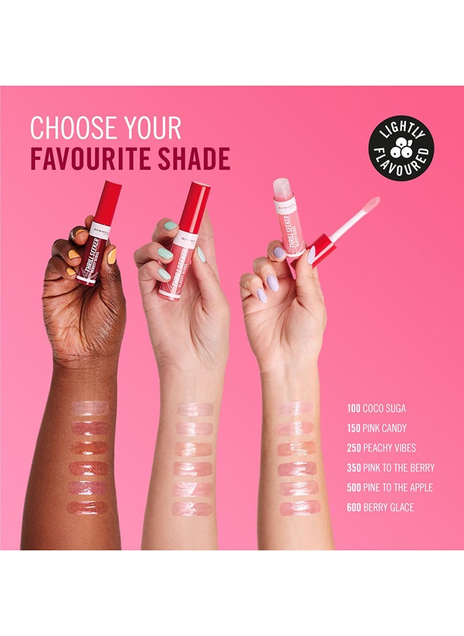RIMMEL LONDON - Thrill Seeker Glassy Gloss Lip Gloss - 350 - Pink to the Berry - Image 1
