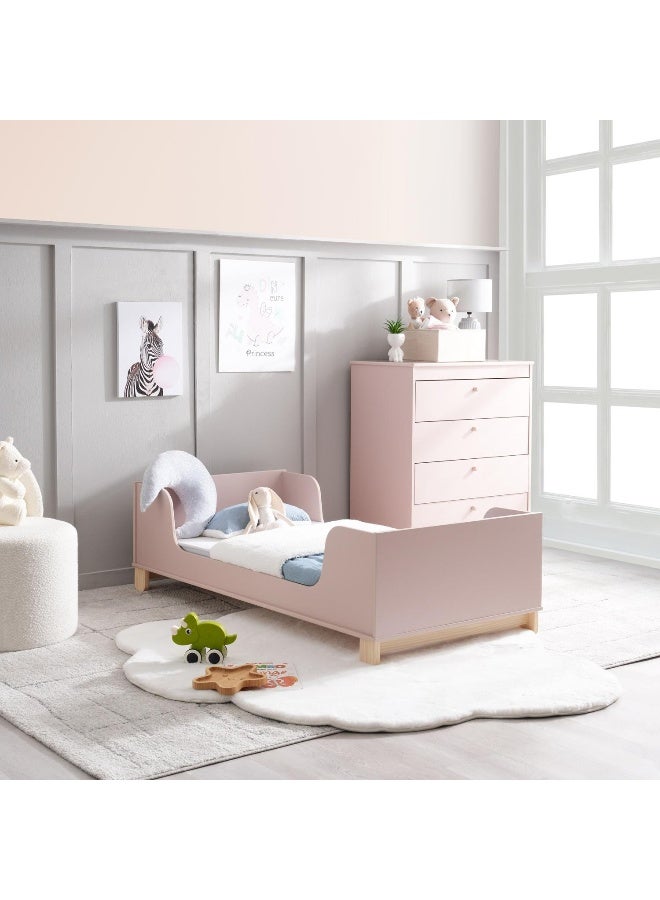 Pan Home Carter Toddler Bed 70X150 Cm - Pink - Image 1