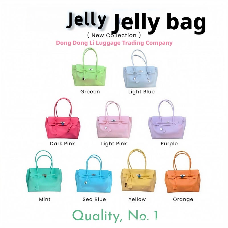 Korean Style PVC Bucket Bag - Image 1