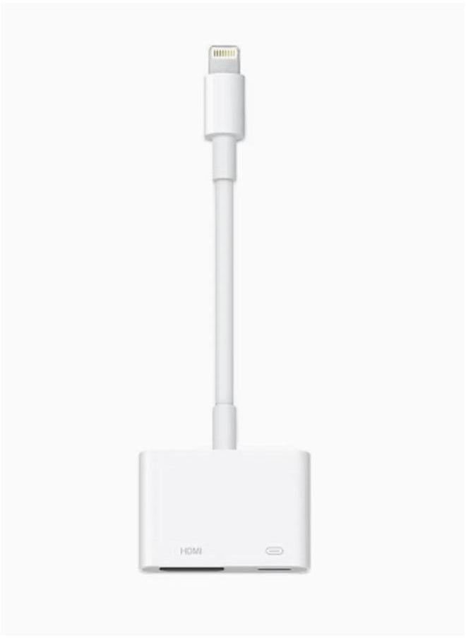 PROMASS - Lightning To HDMI Digital Av Adapter White - Image 1