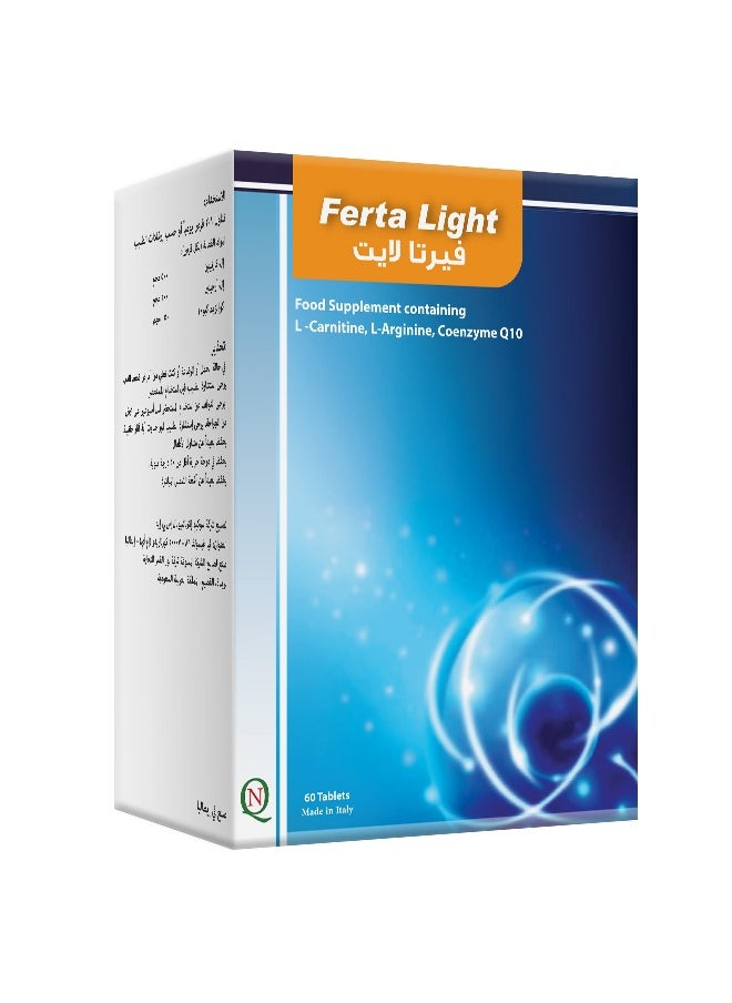 Noor AlQmar Ferta Light To Increase Fertility - 60 Tablets  - Image 1