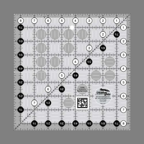 Creative Grids Quilting Ruler 8 12 Square