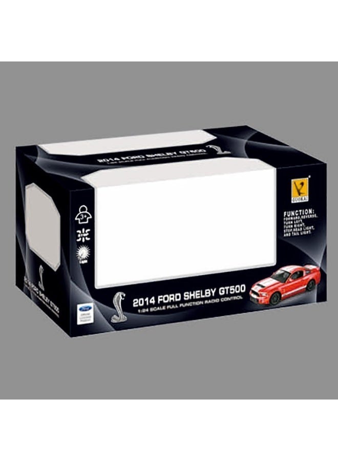 The Toys Home Licensed Ford Shelby GT500 R/C Car – 1:24 Scale, 2.4 GHz 4‑Function Remote Control, Working Head/Tail Lights, Gift Box – Special Edition RC Toy for Kids & Collectors - Image 3