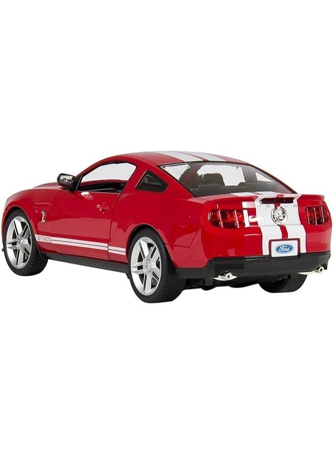 The Toys Home Licensed Ford Shelby GT500 R/C Car – 1:24 Scale, 2.4 GHz 4‑Function Remote Control, Working Head/Tail Lights, Gift Box – Special Edition RC Toy for Kids & Collectors - Image 2