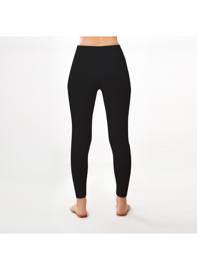 Selina Wear - Women's Cotton Legging - Stretch Leggings for Women Comfortable and Stylish Tights, Workout, Gym, Yoga - Image 1