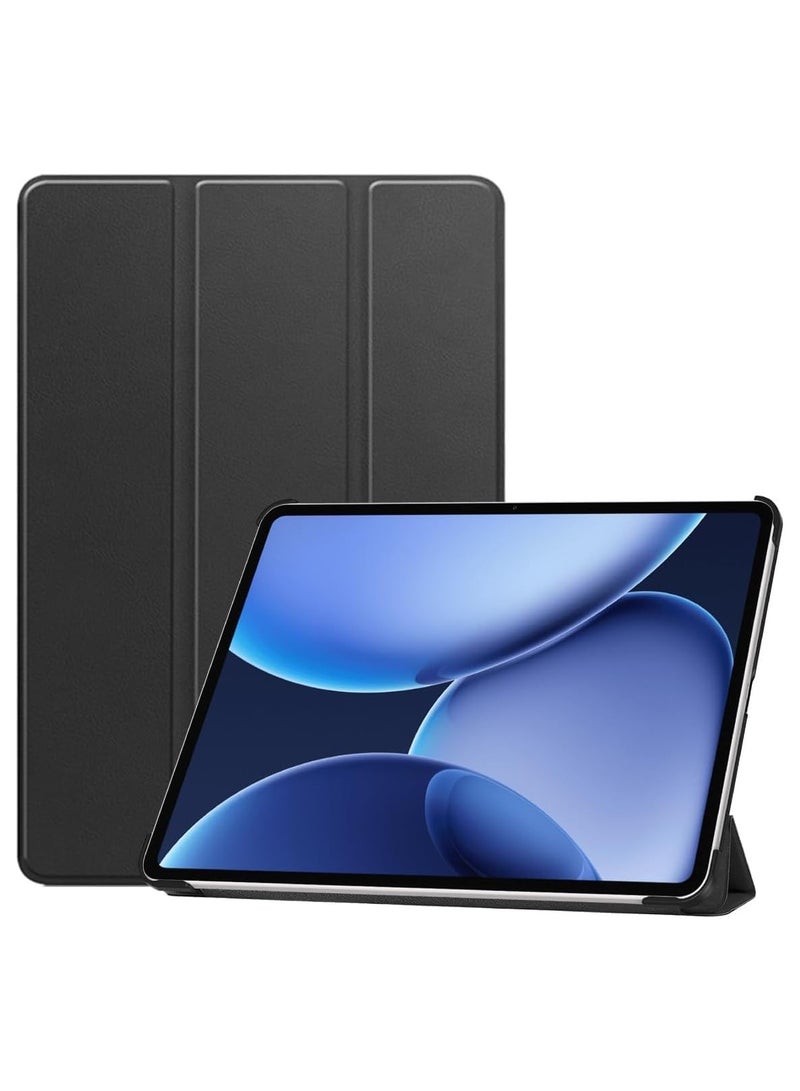 Tablet Case Compatible with OnePlus Pad 3 13.2 inch 2025 Tri-Fold Smart Tablet Cover, 【Supports Pencil】 Hard PC Back Shell Slim Multi- Viewing Angles Stand Folio Case