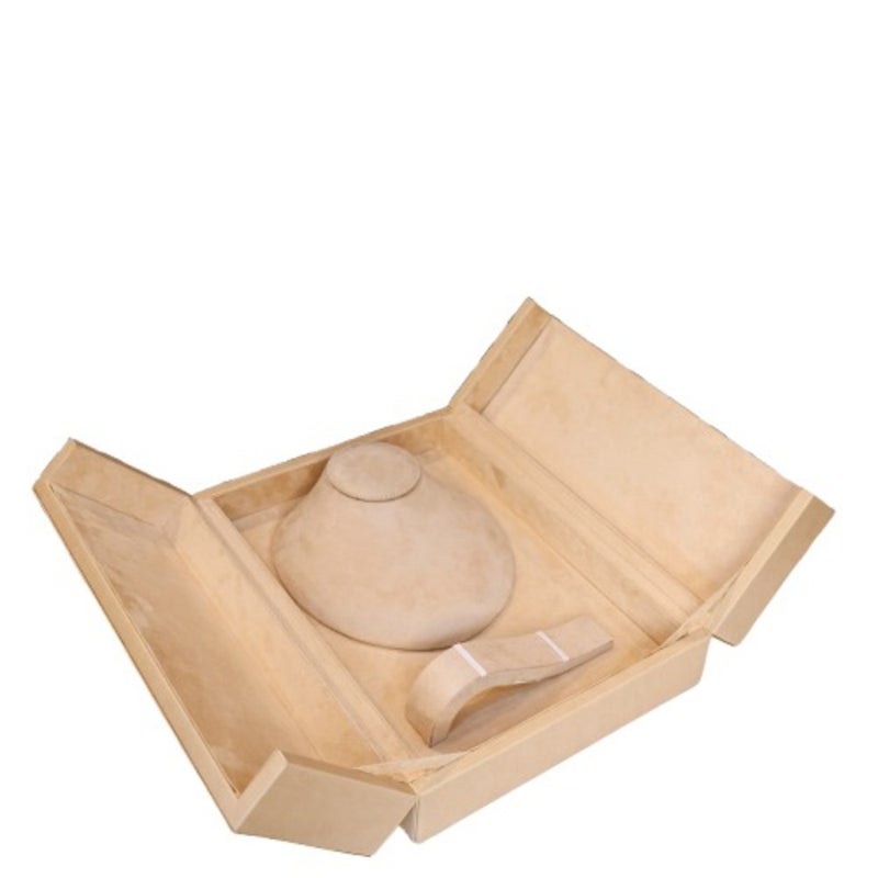 Lamsit Ibdaa Luxury Jewellery Gift Box with Necklace Display Stand – Premium Presentation Box for Women – (30×40×15 cm)