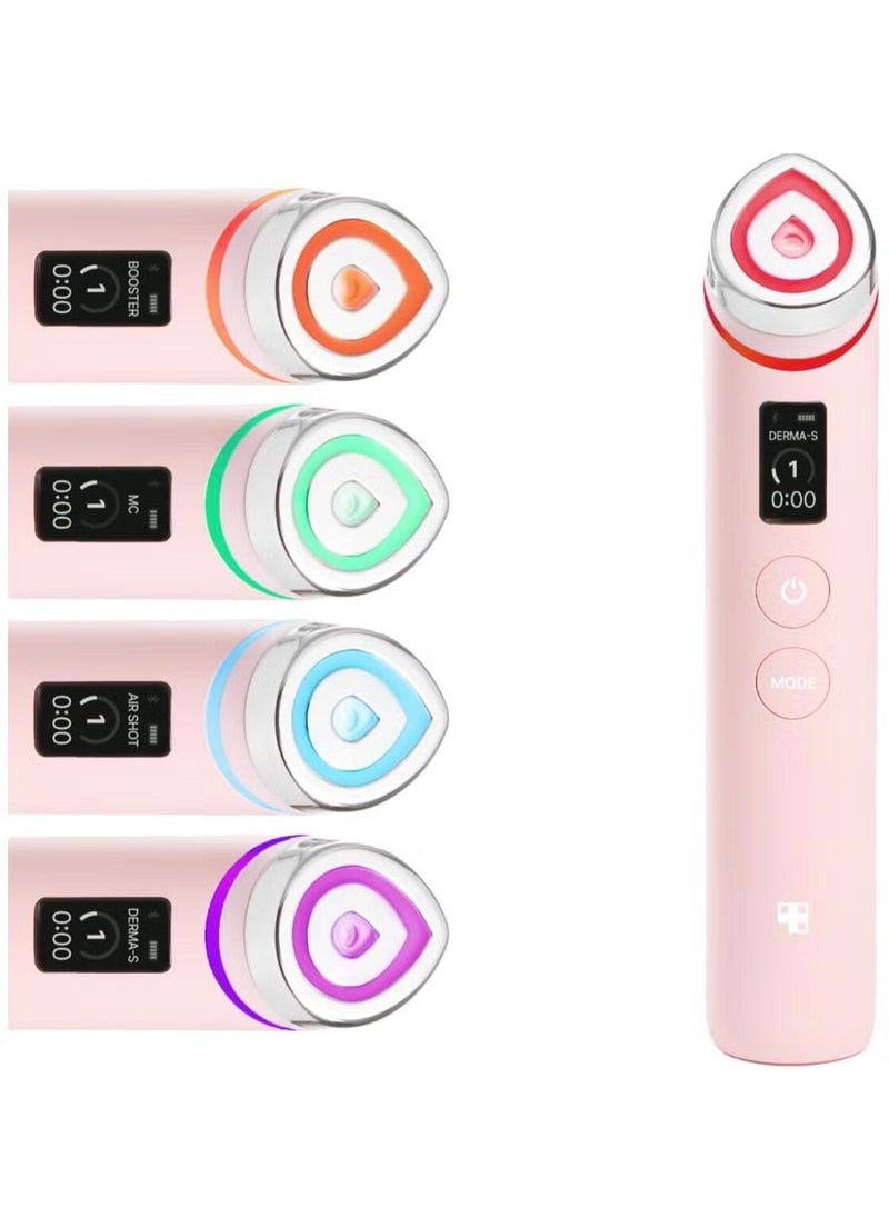 Medicube Age-R Booster Pro 6-in-1 Total Care LED Therapy, latest Upgraded version of Booster-H, for Enhanced Absorption, Radiance, Elasticity, Facial Contouring, and Pore Care  - Image 1