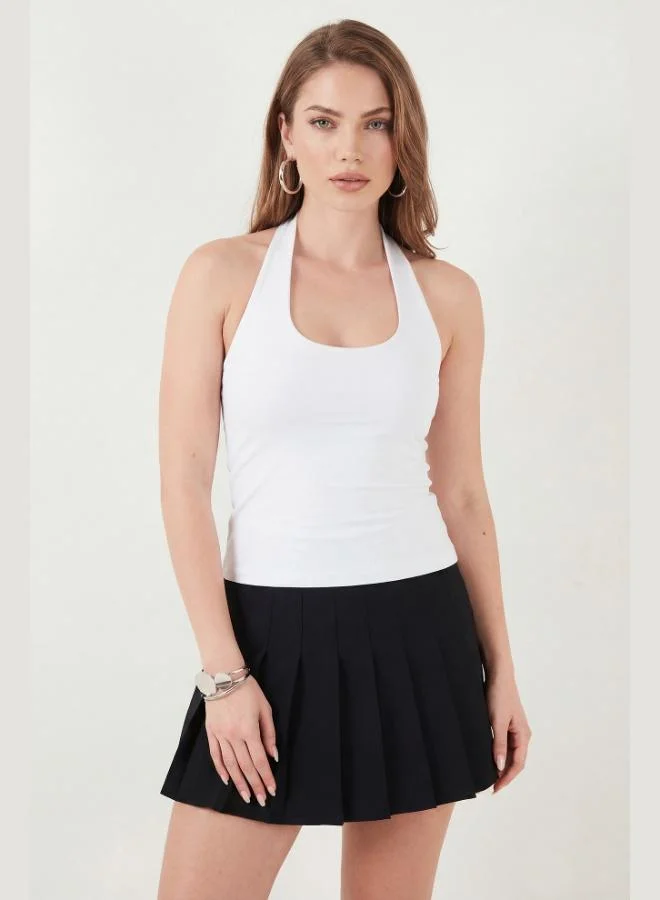 Lela  Lela Slim Fit Halter Neck Backless Two-Pack Blouse Women's Blouse 5866664 for Women | Best Price UAE