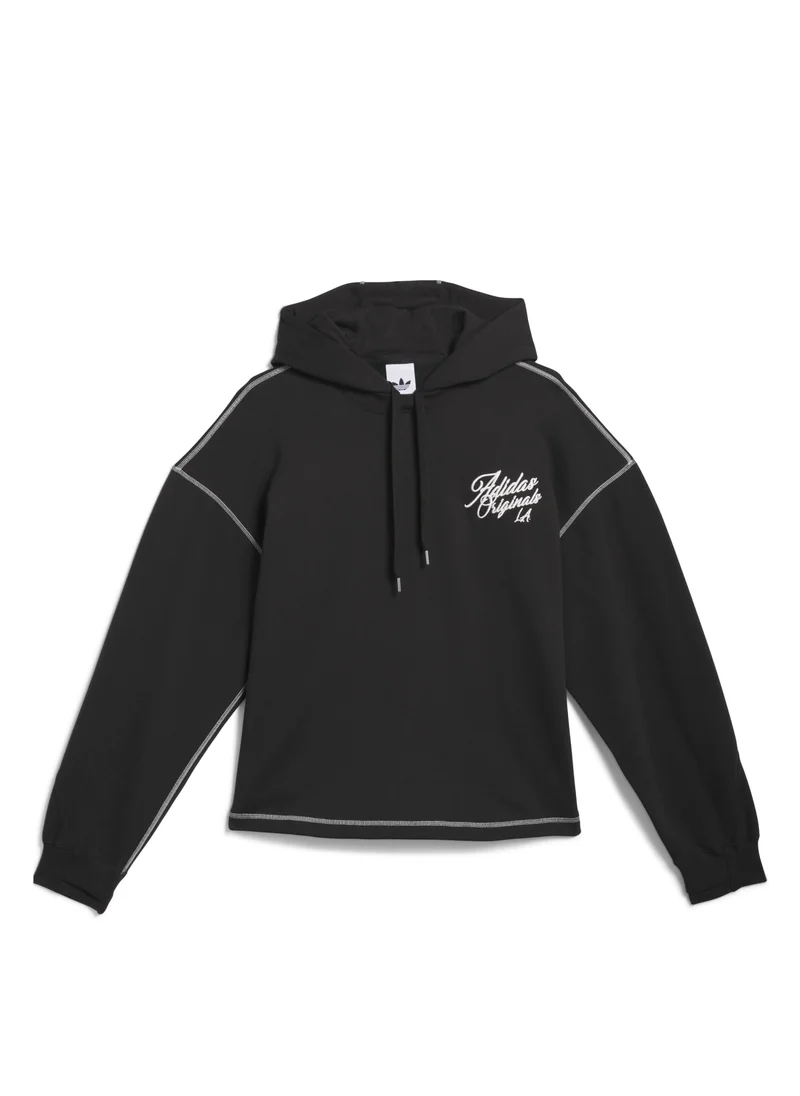 اديداس adidas Hoodie Black Originals Unisex SWEATSHIRTS