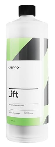 CARPRO Lift PreWash Snow Foam Car Wash Soap Dissolves and Lifts Away a Large Amount of Dirt Grime Completely Touchless Use in Bucket or Foam Cannon Concentrated Liter 34oz
