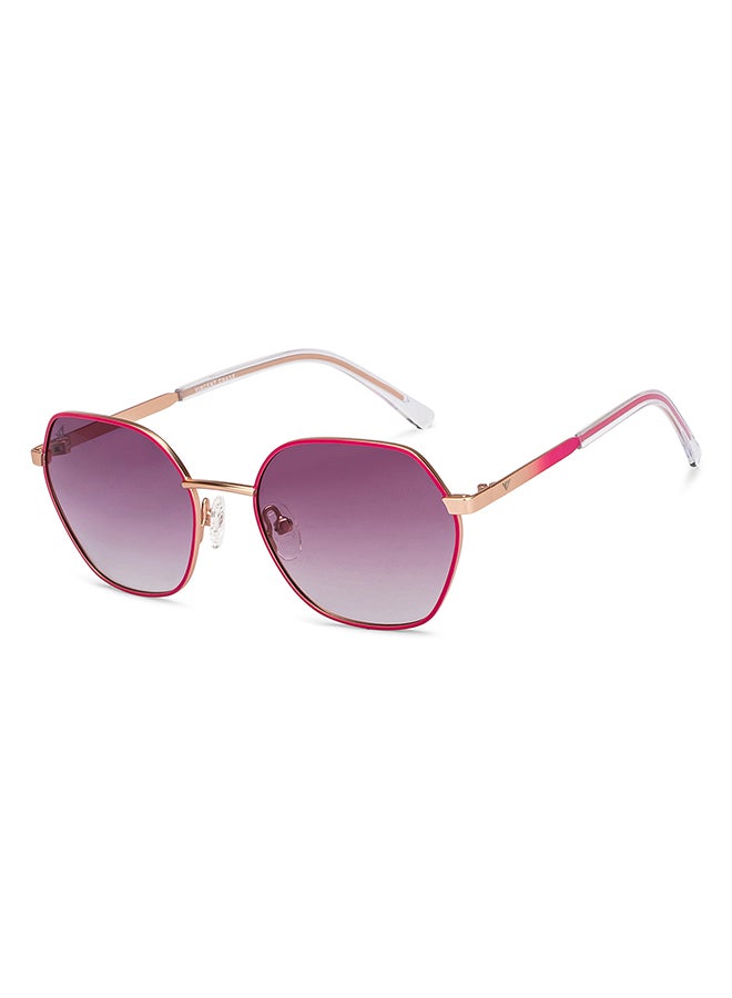 VINCENT CHASE Girls Full Rim Hexagonal Future Classics Branded Latest And Stylish Sunglasses Polarized And 100% UV Protected Women Small VC S16549 - Image 1