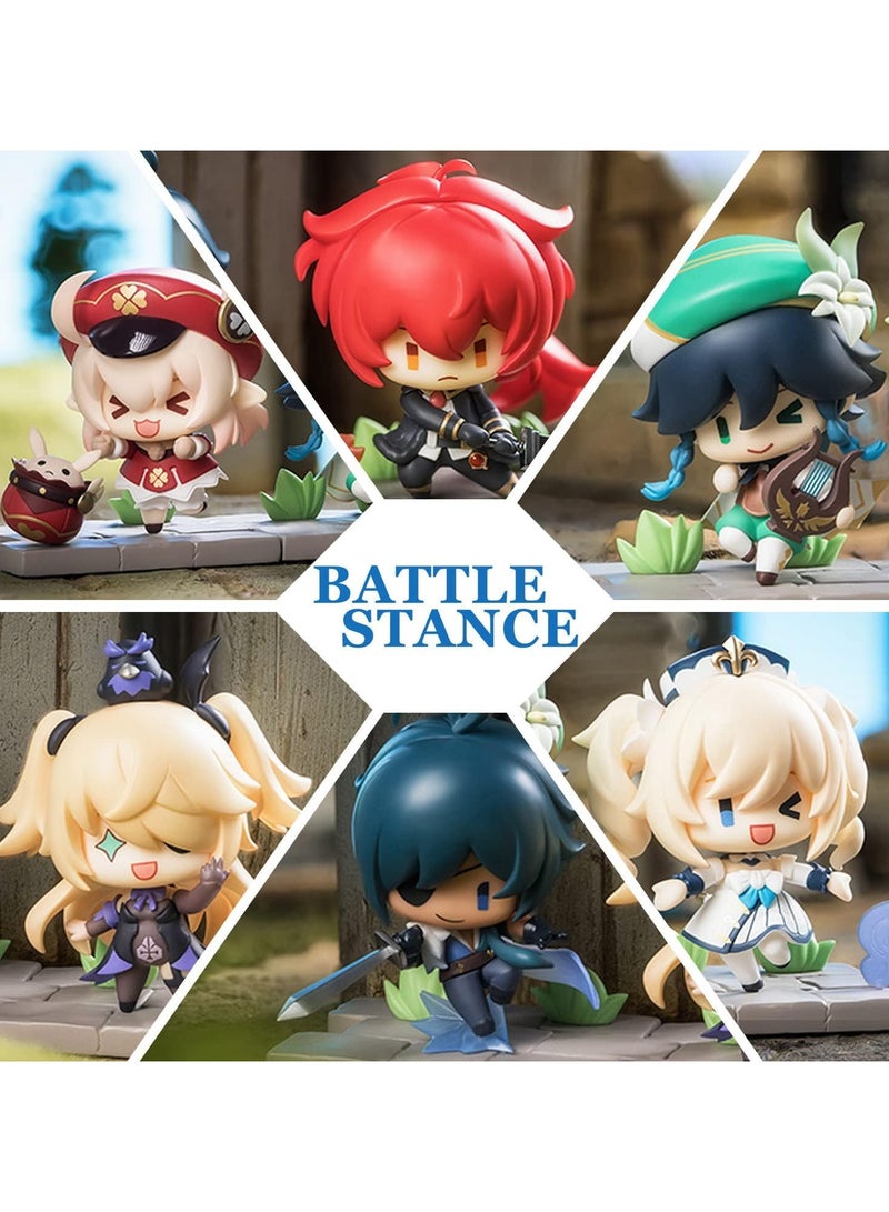 عام تمثال جينشين إمباكت - 6 تصميمات متعلقة بإصدار باتل ستانس موند، ديكور، أفضل ألعاب هدايا قابلة للتحصيل لمحبي الألعاب! - Image 3