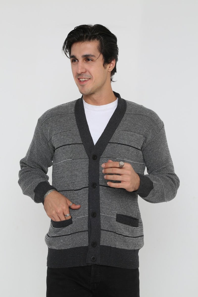 KMK Kombin KMK Combination Baba Super Oversized Knitwear Buttoned Knitted Cardigan & Sweater  - Image 2