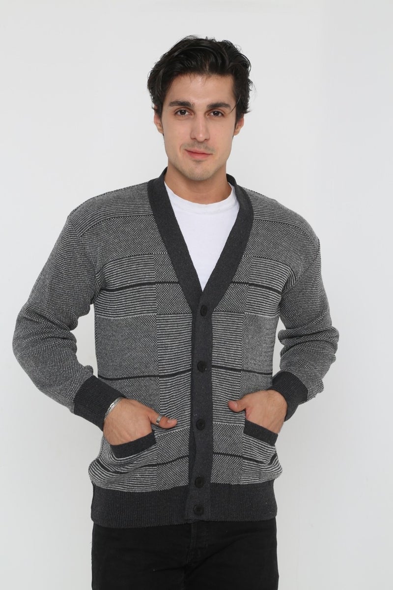 KMK Kombin KMK Combination Baba Super Oversized Knitwear Buttoned Knitted Cardigan & Sweater  - Image 1